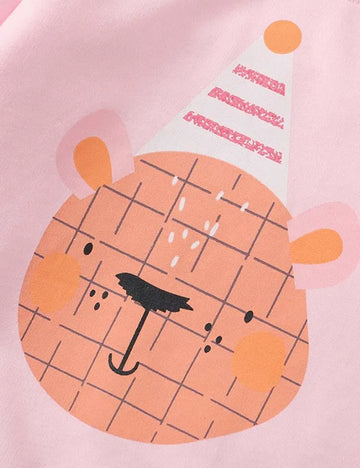 Birthday Bear Printed Sweatshirt - Mini Taylor